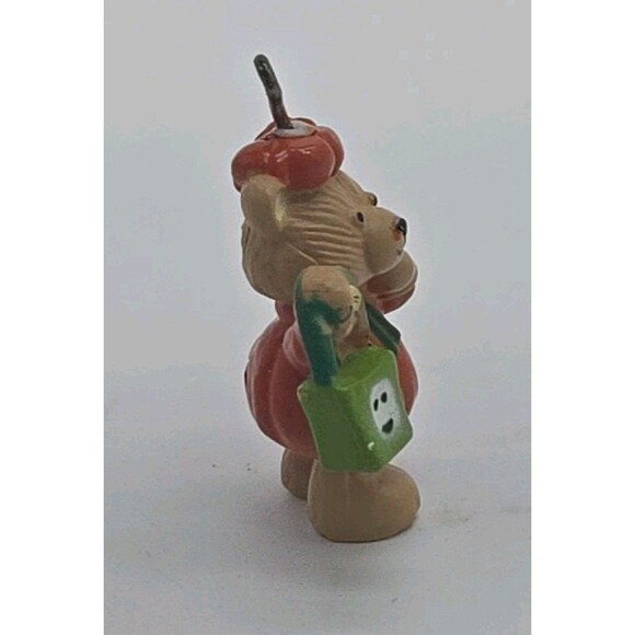 Vintage Miniature Resin Teddy Bear Trick-Or-Treater Halloween Christmas Ornament - Picture 4 of 9